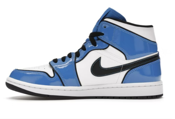 Jordan 1 Mid Signal Blue