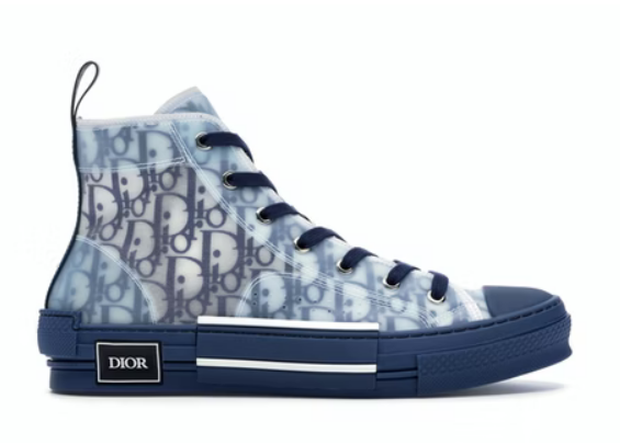 D10r B23 High Top Blue Oblique