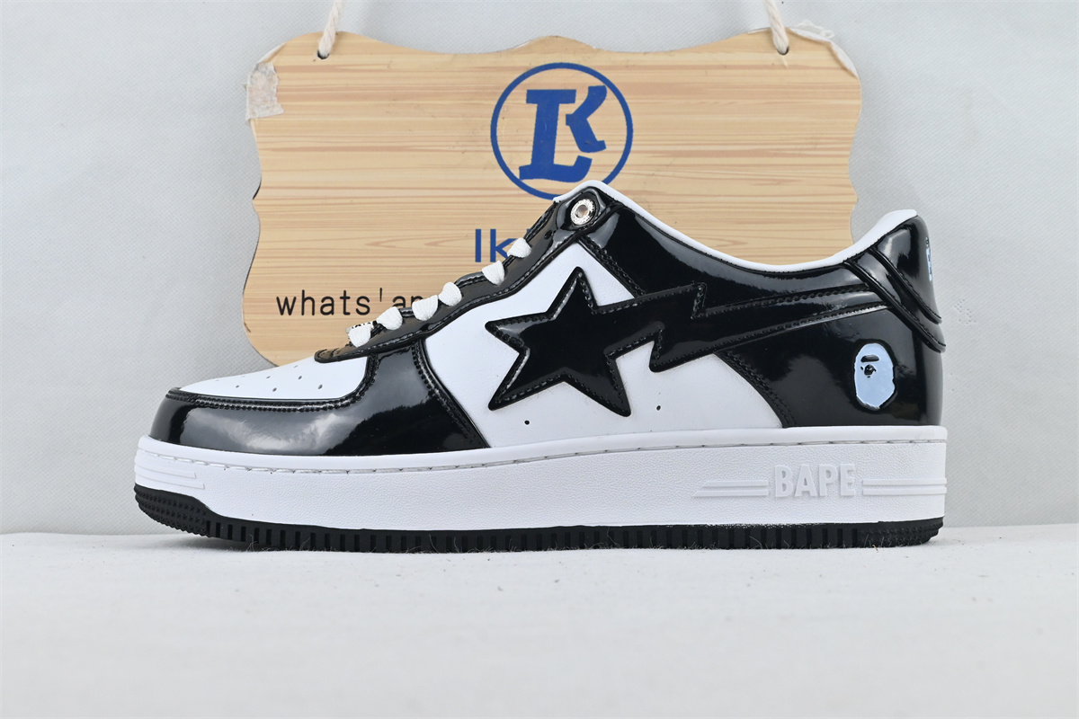 A Bathing Ape Bape Sta Low Black