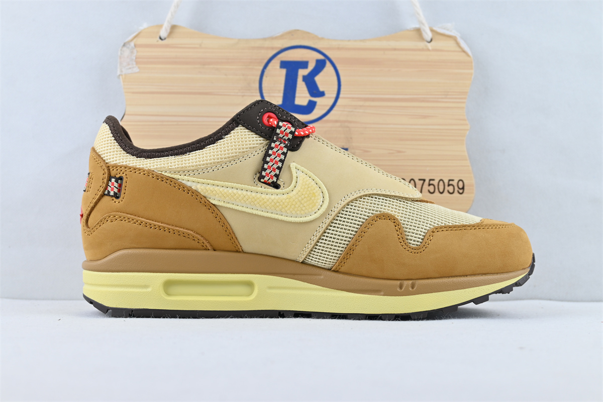 Nike Air Max 1 Travis Scott Cactus Jack Wheat Lemon Drop