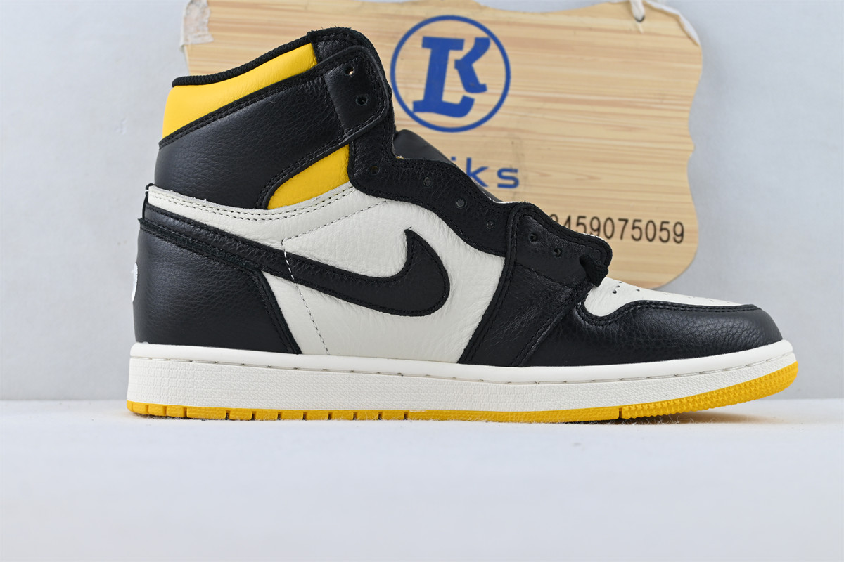 Jordan 1 Retro High "Not For Resale" Varsity Maize