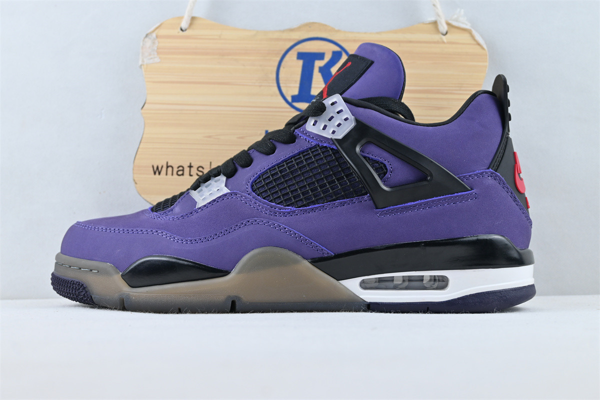 Jordan 4 Retro Travis Scott Purple