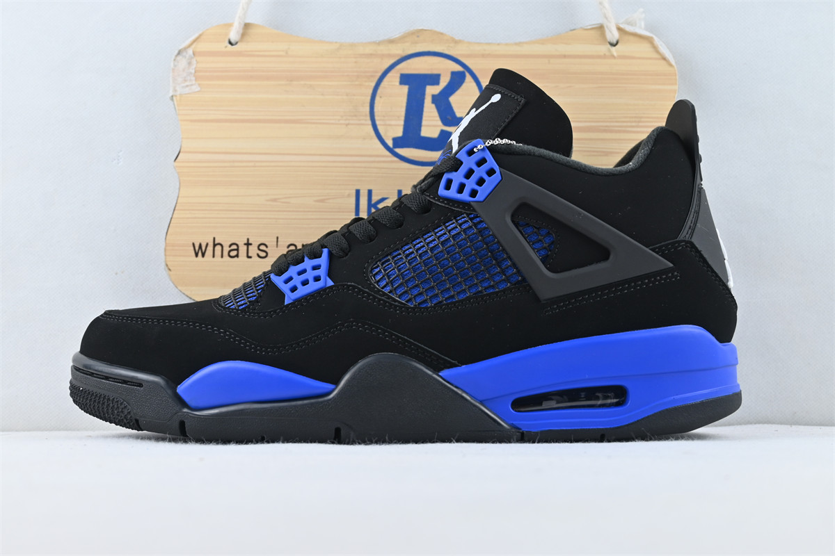 Air Jordan 4 Retro Black Game Royal