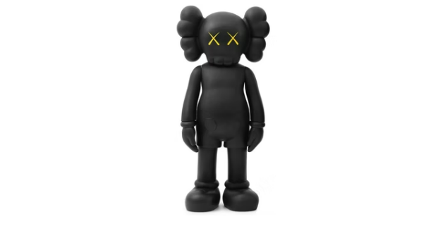 KAWS Companion Open Edition Vinyl Figure Black