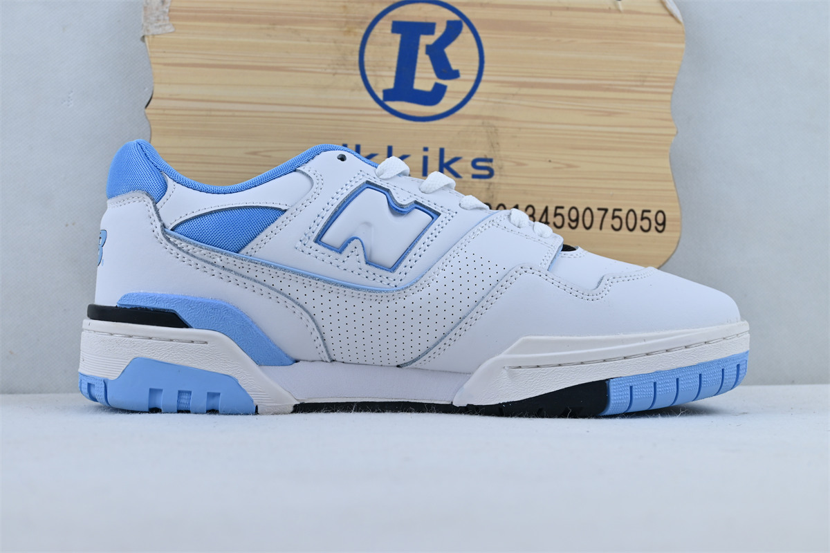 New Balance 550 UNC White University Blue