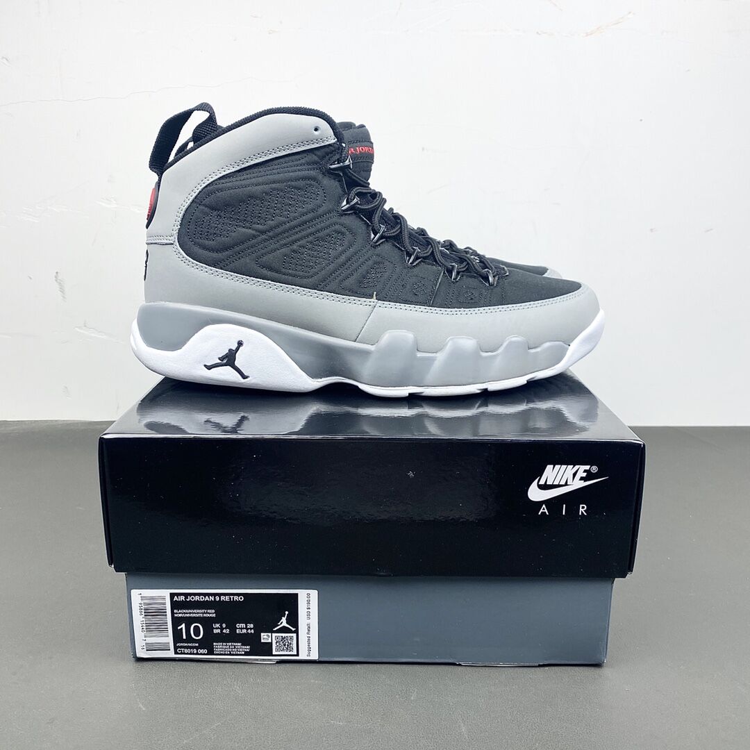 Jordan 9 Retro Particle Grey