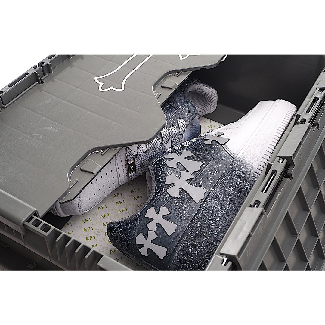 Chrome Heart X AF1 Designer Customized Version(With Special Shoebox)