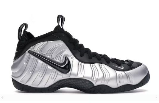 Nike Air Foamposite Pro Metallic Silver