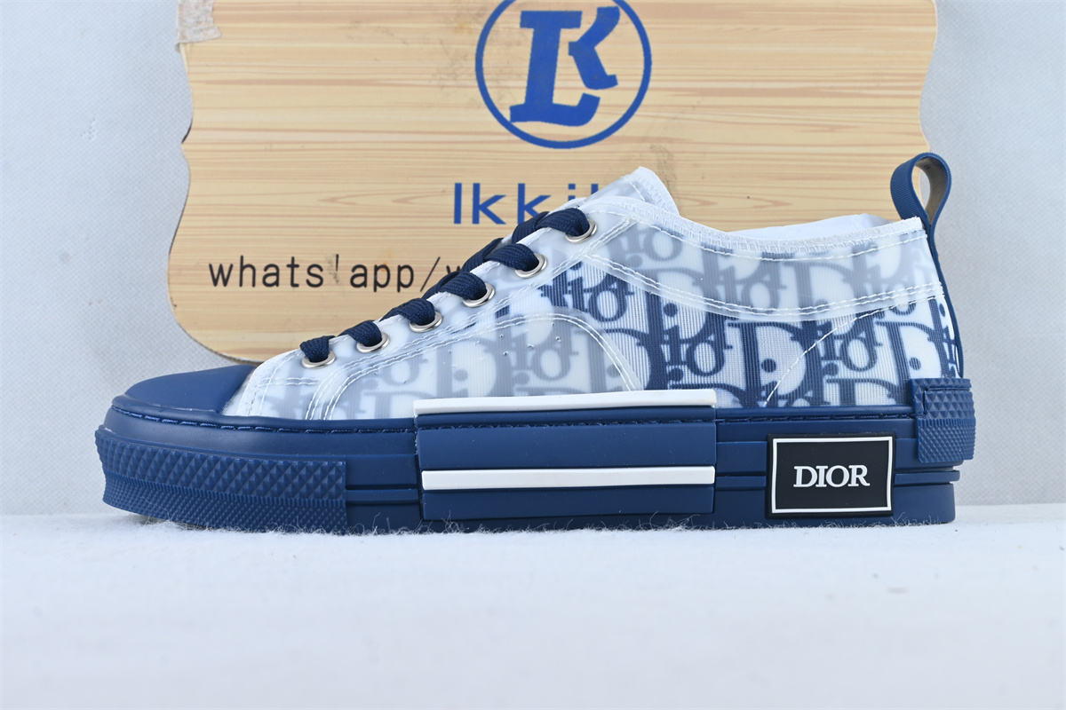 D10r B23 Low Top Blue Oblique