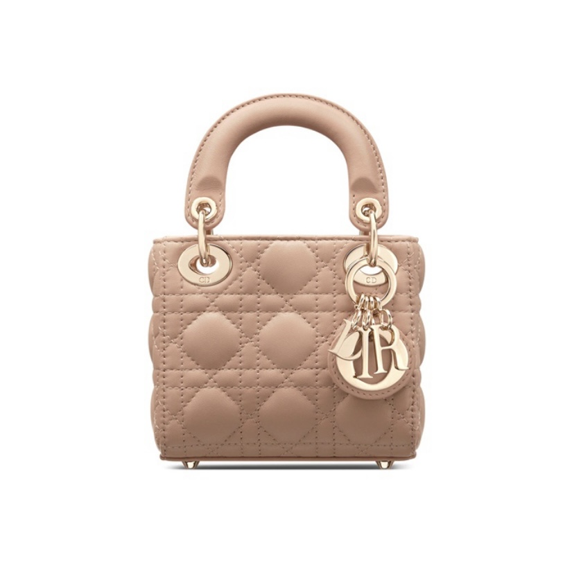 D10r Lady D10r Cannage Satin Mini