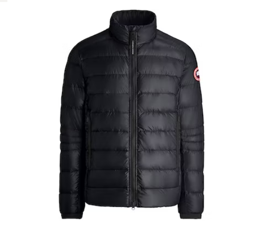 Can*a G00se Crofton Down Slim Fit Hooded Jacket Black