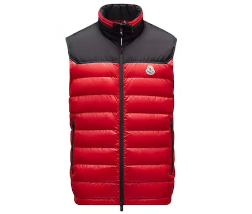Moncler Ortac Down Vest Ruby Red