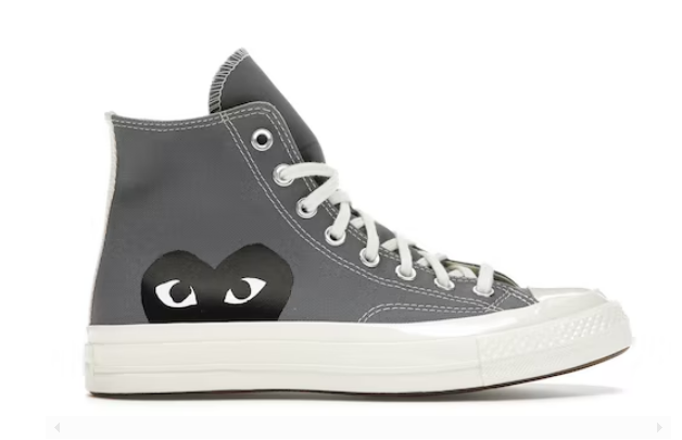 Converse Chuck Taylor All-Star 70s Hi Comme des Garcons PLAY Grey