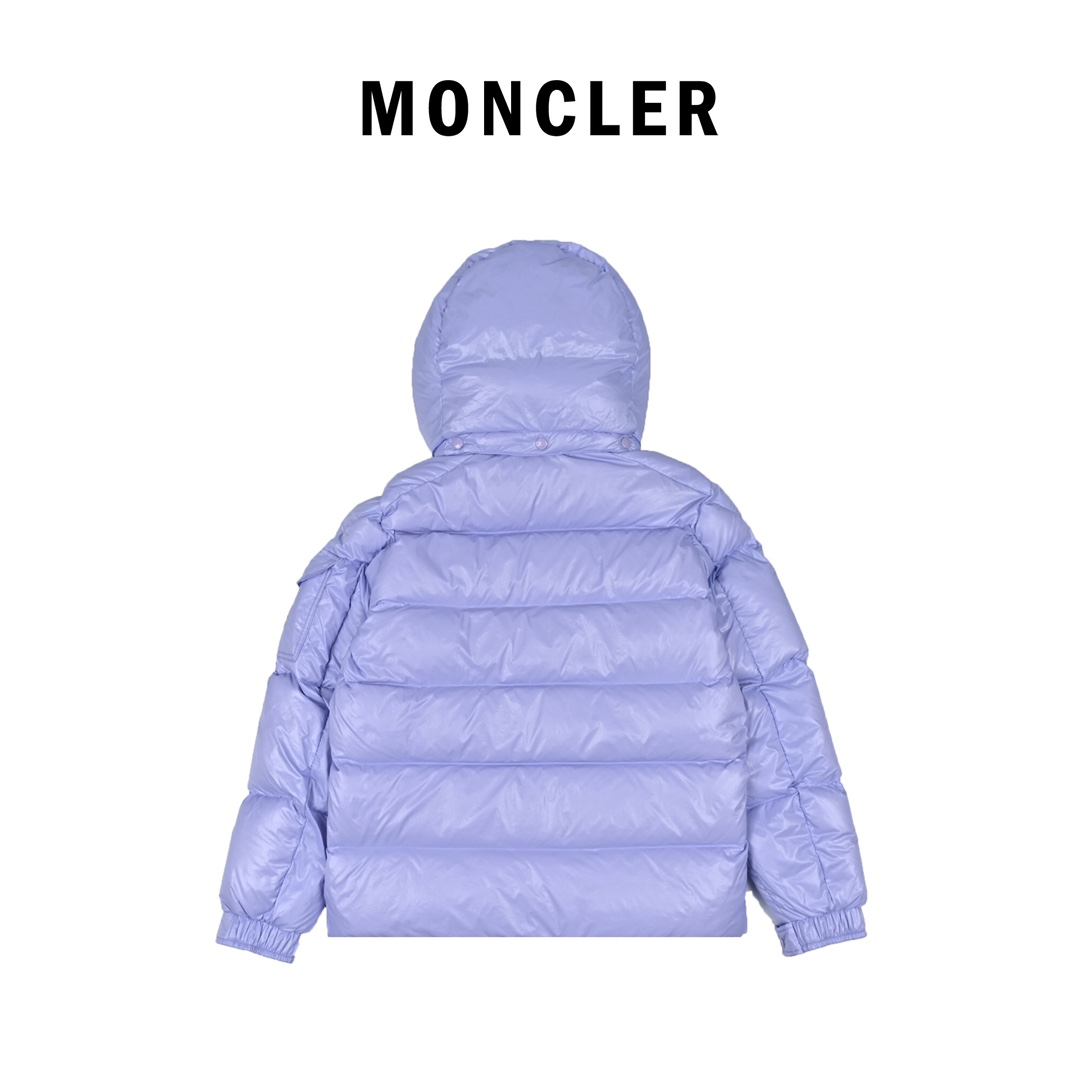 Moncler Maya Short Down Jacket Purple