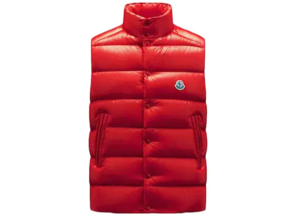 Moncler Tibb Vest Garnet Red