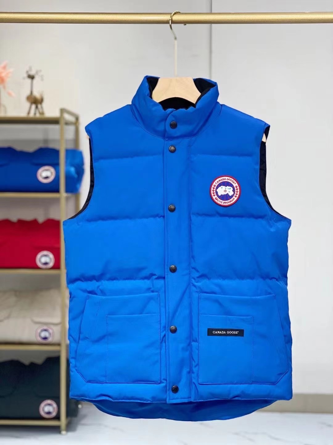 Can*a G00se Down Vest