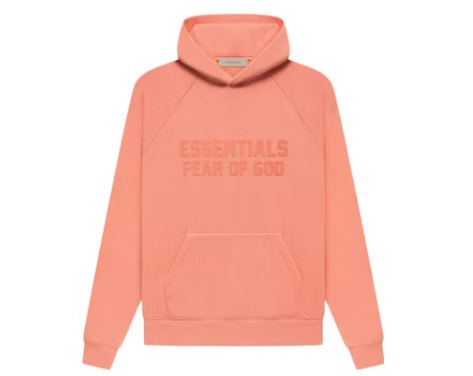 Fear of God Essentials Hoodie Coral