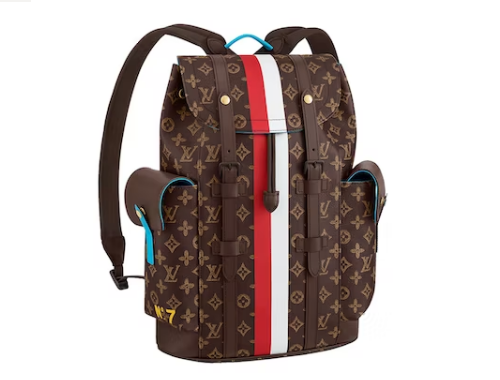 L0vis Vvtt0n Christopher Backpack Monogram Brown