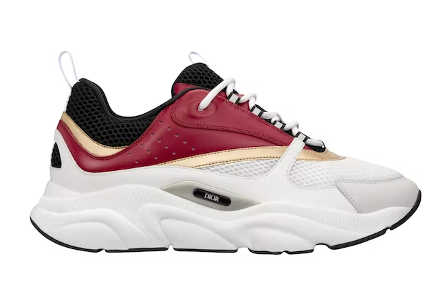 D10r B22 White Black Burgundy Gold