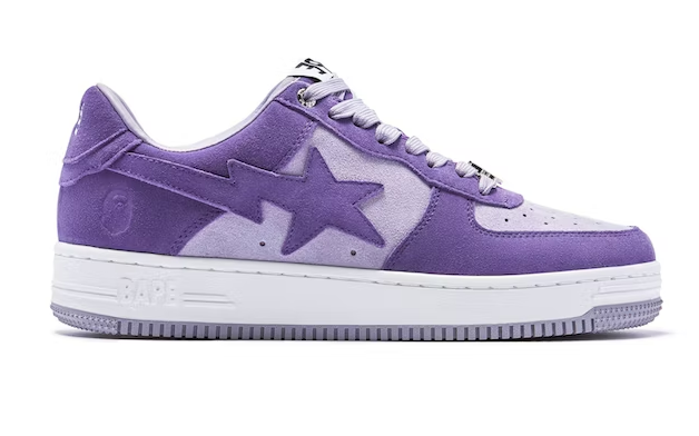 A Bathing Ape Bape Sta Suede Purple (2022)