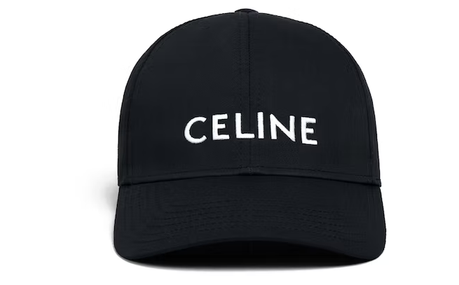 Ce1i*e Cotton Baseball Cap Black