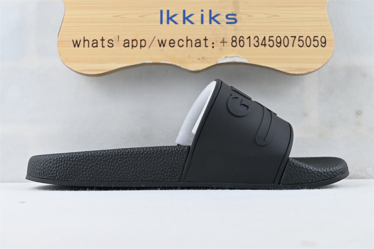 Gvc*1 Logo Slide Black Rubber