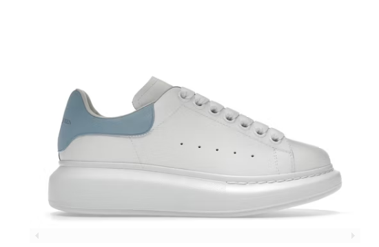 A1exa*der Mcqv*en Oversized White Grey Blue