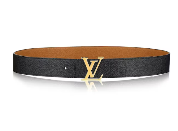 L0vis Vvtt0n Belt Initiales Reversible 40MM Black