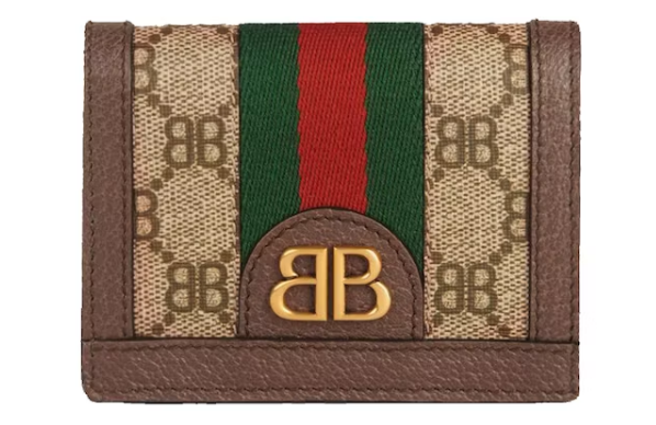 Gvc*1 x Ba1en*iaga The Hacker Project Card Case Wallet Beige