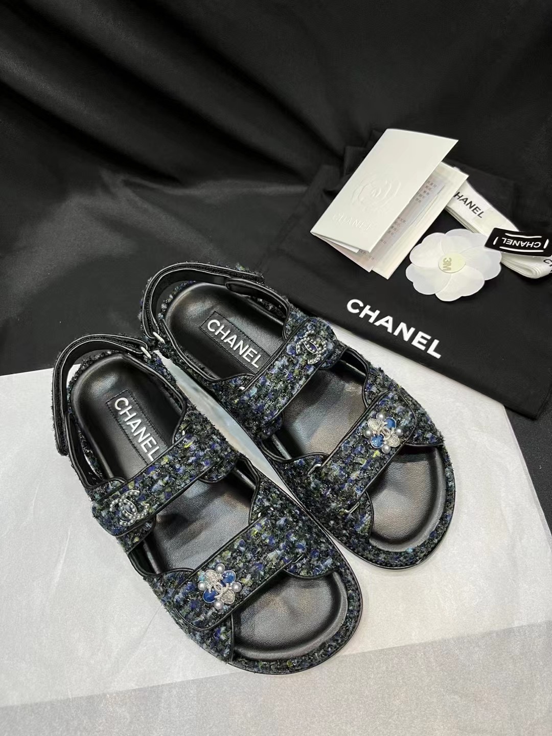 Ch**el Quilted Sandal