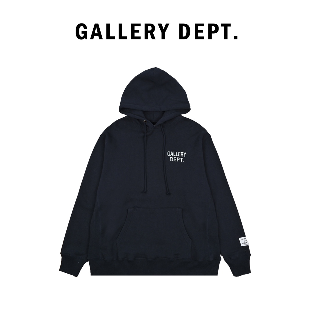 Gallery Dept Hoodie Black