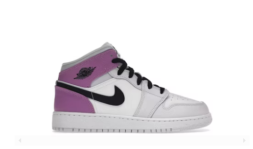 Jordan 1 Mid Barely Grape