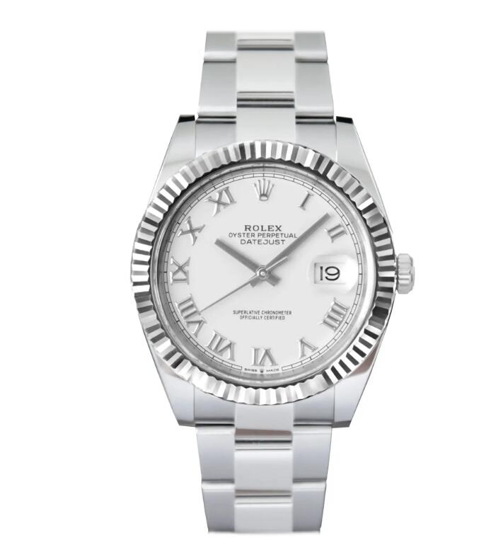 R01ex Datejust 36 Fluted ‘Olive-Green Palm Motif’ Dial Jubilee