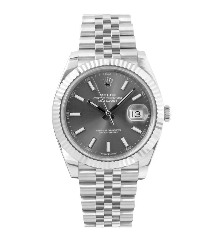 R01ex Datejust 41 ‘Rhodium Index’ Dial Jubilee
