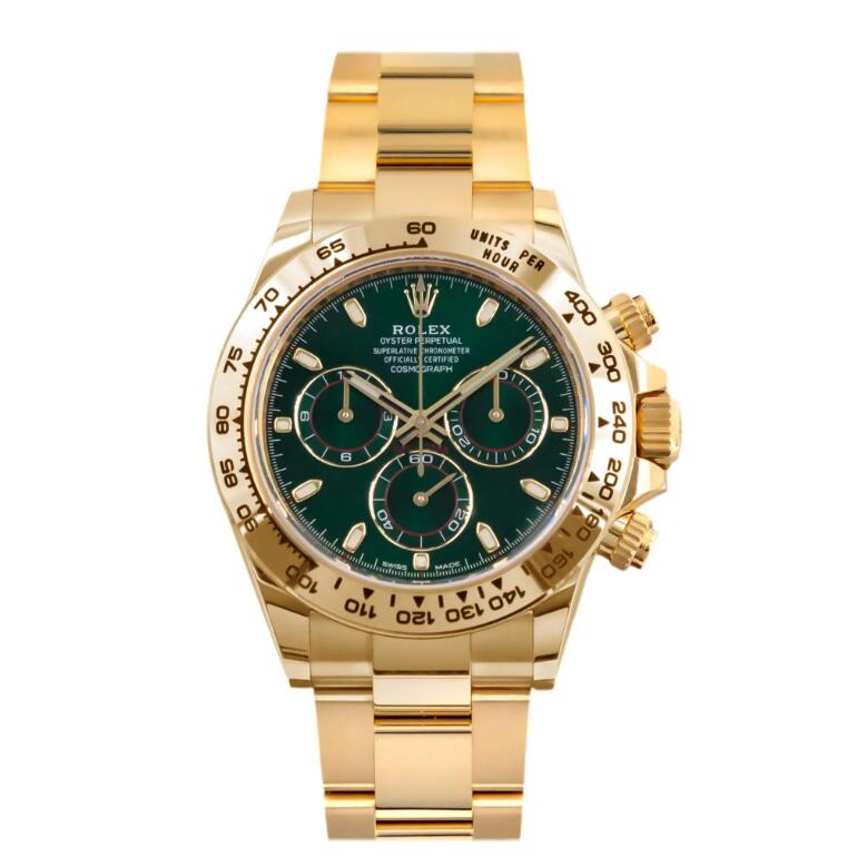 R01ex Daytona ‘Green’ Dial Yellow Gold Oyster
