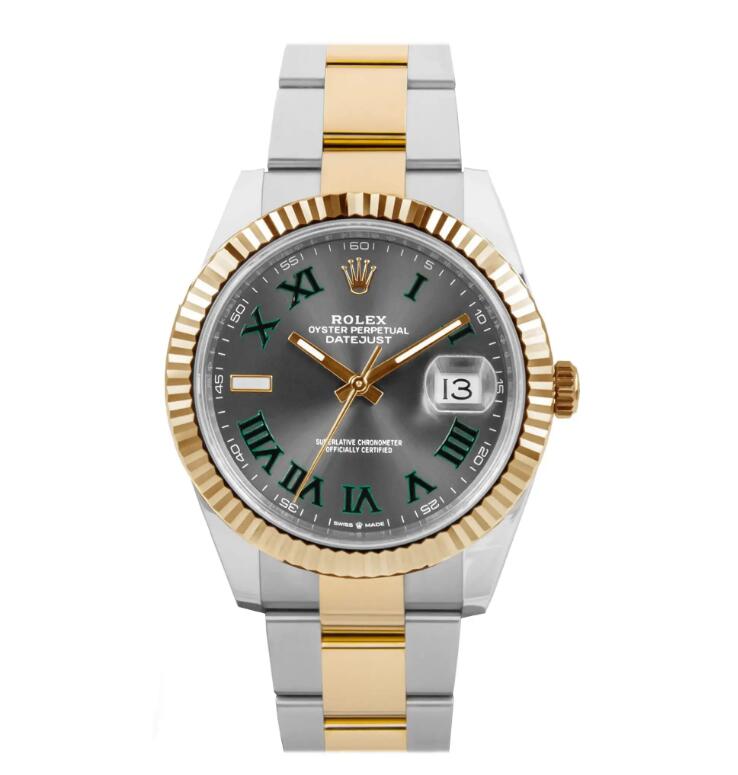 R01ex Datejust 41 ‘Wimbledon’ Dial Two-Tone Oyster