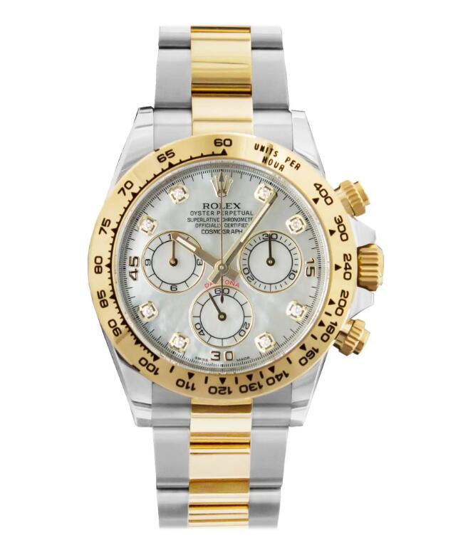 R01ex Daytona ‘Mother of Pearl’ D1am0nd Dial Two-Tone Oyster