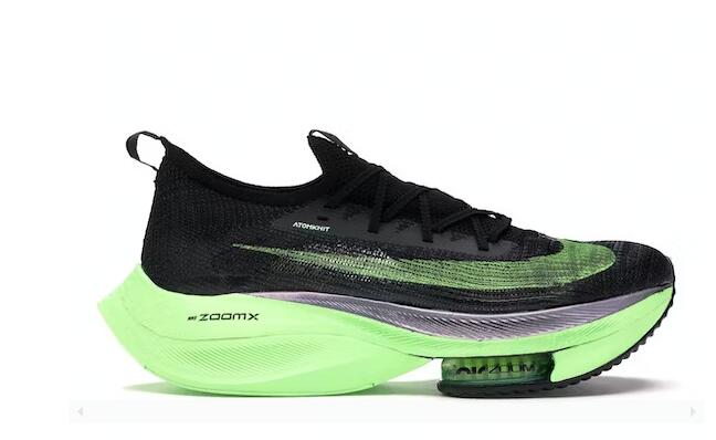 Nike Air Zoom Alphafly Next% Black Electric Green