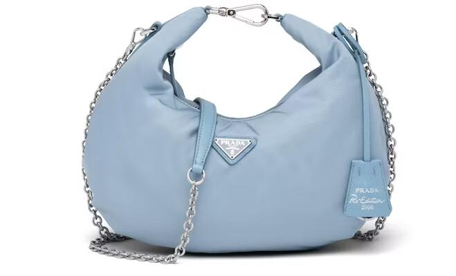 Pra*a Re-Edition 2006 Nylon Bag Astral Blue