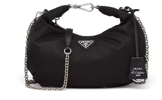 Pra*a Re-Edition 2006 Nylon Bag Black