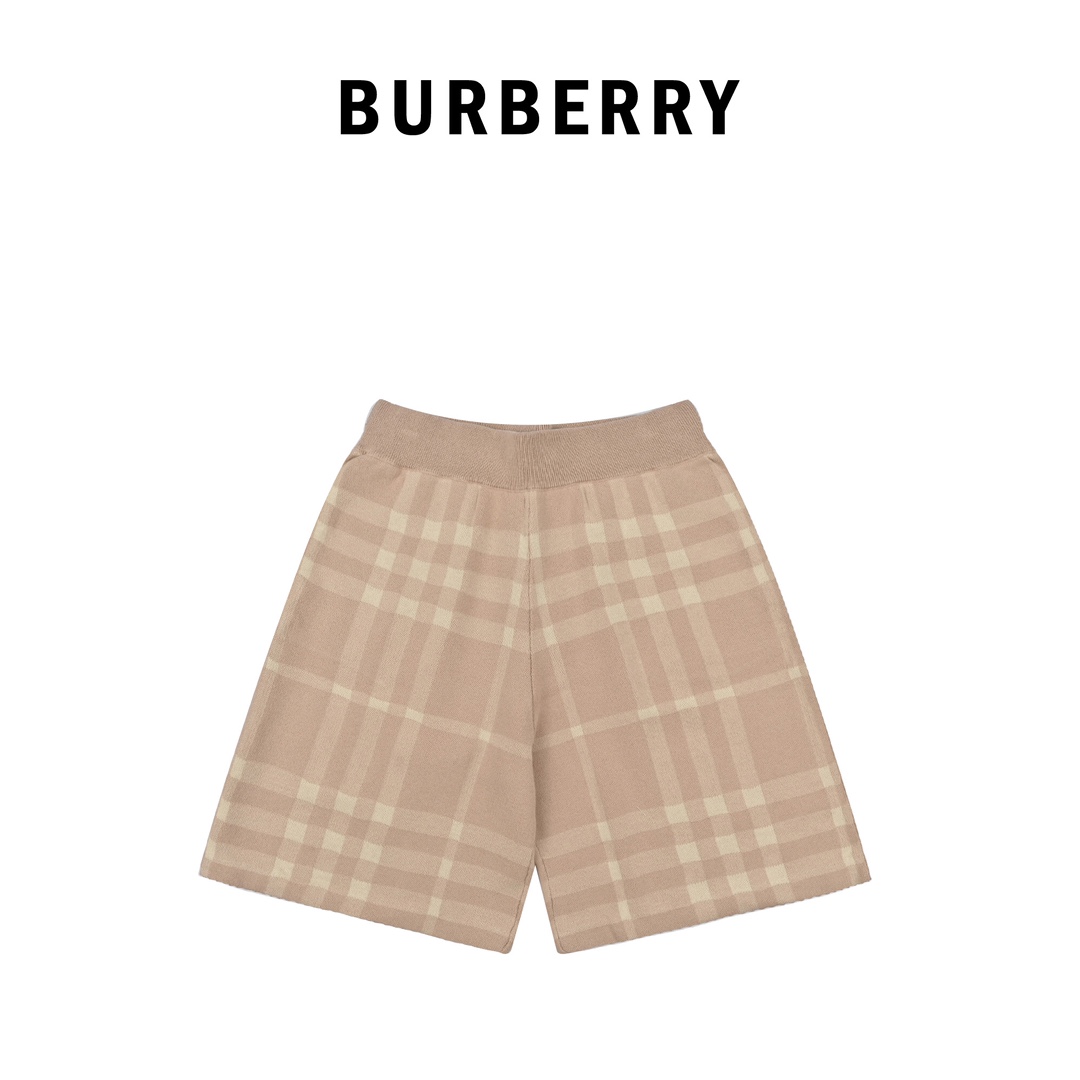 Bv*b*rry Check Shorts
