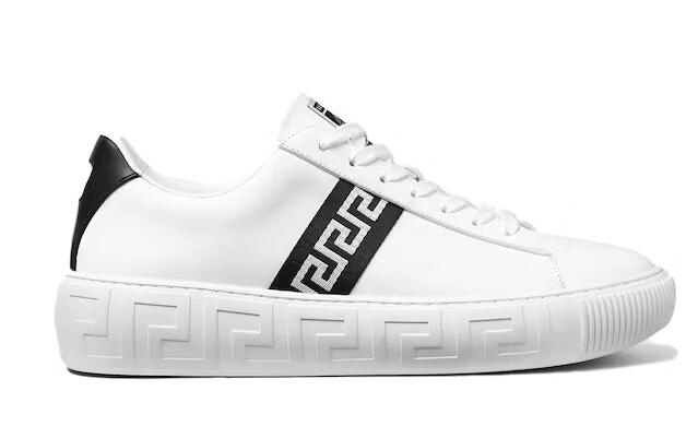 Versace Greca White Black