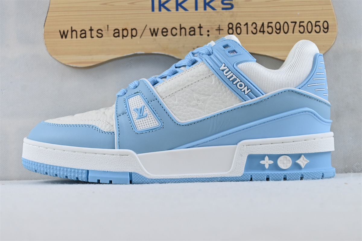 L0vis Vvtt0n Trainer Low White Sky Blue