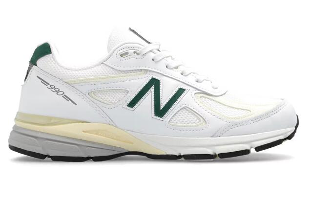 New Balance 990v4  White/Green
