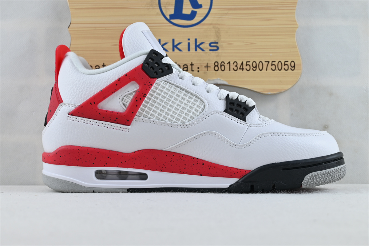 Air Jordan 4 “Red Cement” (Big Size)