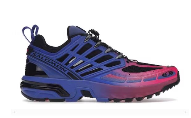 Salomon ACS PRO Advanced Kar L'Art de L'Automobile Pink Blue