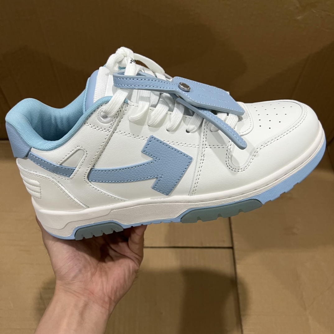 OFF-WHITE Out Of Office OOO Low Tops