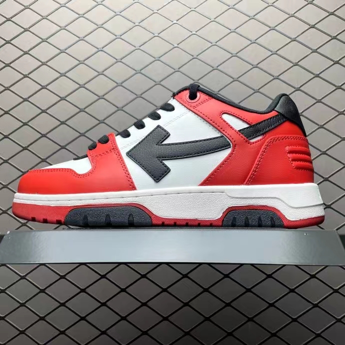 OFF-WHITE Out Of Office OOO Low Tops