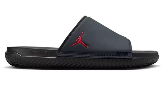 Jordan Play Slide Anthracite University Red