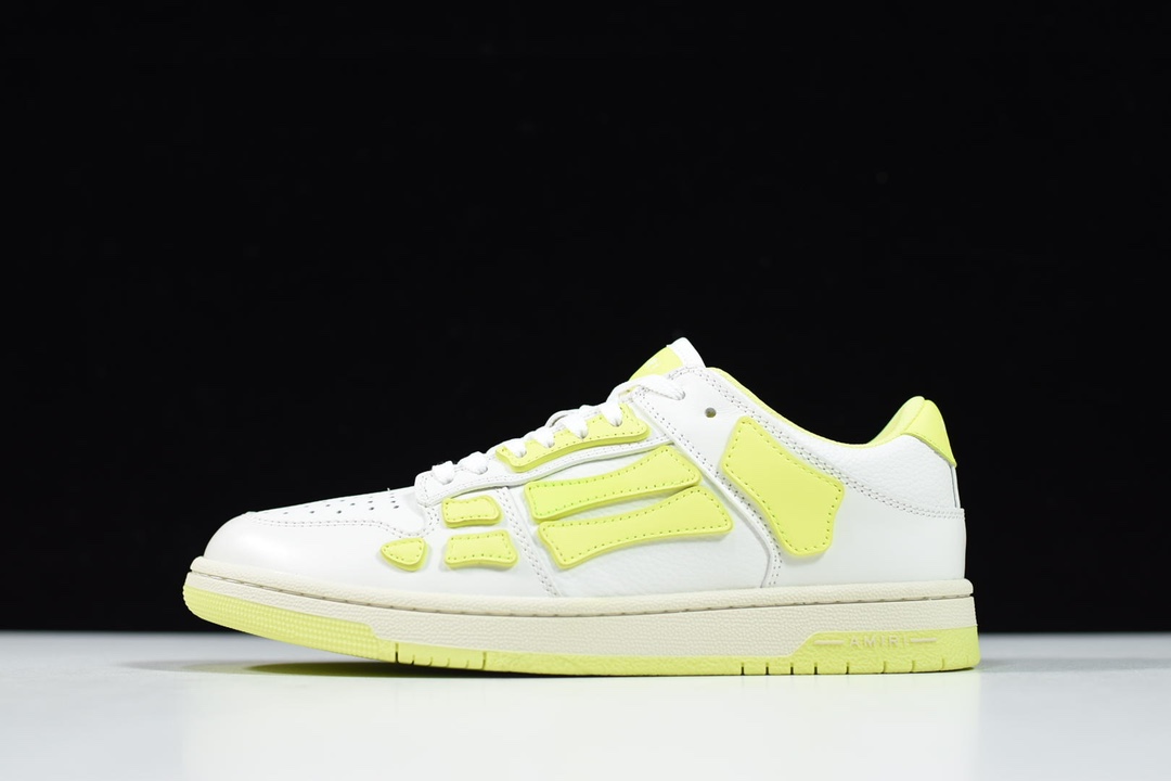 AMIRI Skel Top Low White